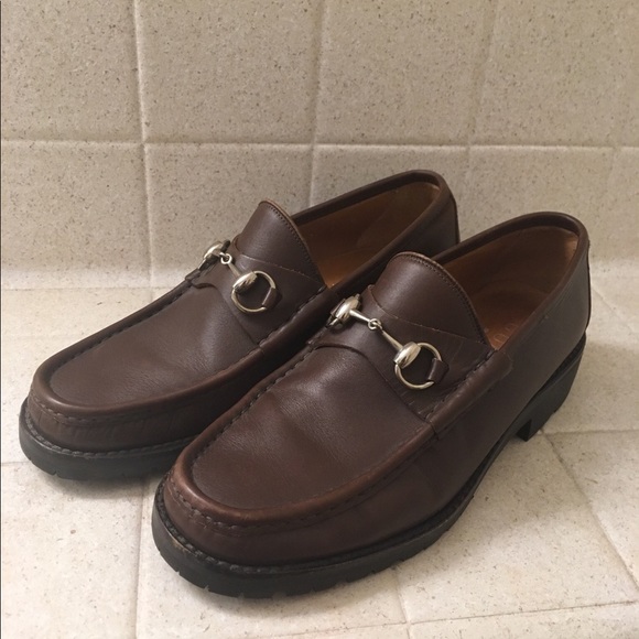 Gucci Excptnl Cond. Horsebit Leather Loafers Sz 8 main image 6